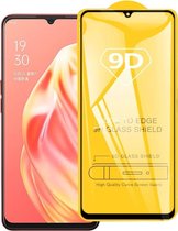 Voor OPPO A91 9D Full Glue Full Screen gehard glasfilm