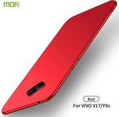 Voor vivo V17 / Y9s MOFI Frosted PC Ultradunne harde koffer (rood)