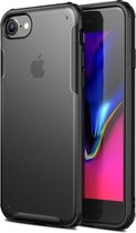 Krasbestendige TPU + acryl beschermhoes voor iPhone 7/8 (zwart)