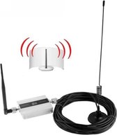 3G-signaalversterker met signaalversterkende antenne, kabellengte: 10 m (zilver)
