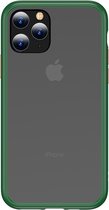 TOTUDESIGN Gingle Series Shockproof TPU + PC Case voor iPhone 11 Pro (groen)
