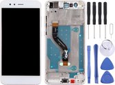 Voor Huawei P10 Lite / Nova Lite LCD-scherm en Digitizer Volledige montage met frame (wit)