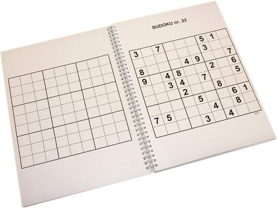 Grootletter Sudoku XL | Puzzelboek XL | Groot puzzelboek slechtziend