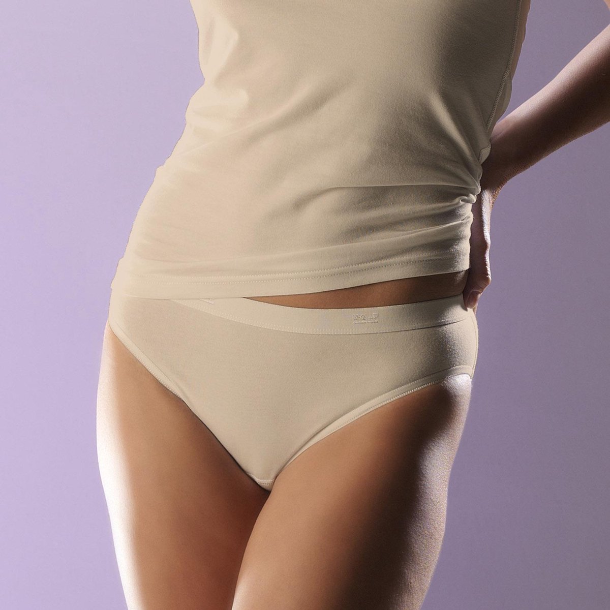 Rj Bodywear bikini slip maat m Beige