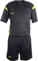 Scheidsrechter set Mistral Grijs/Neon korte mouw / maat: M
