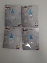 Vier mooie kerstlampjes- multicolour