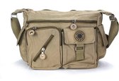 Massi Miliano Reistas  crinkle-nylon Unisex 136362-30 Khaki