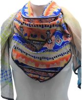 Sjaal Dames Driehoek Sjaal Multicolor