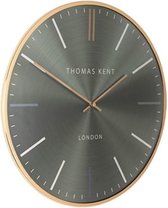 Thomas Kent - Klok rond Oyster - 40cm - Avocado groen met goud