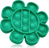 Pop It Fidget Toy - Groen - Bloemetjes Vorm