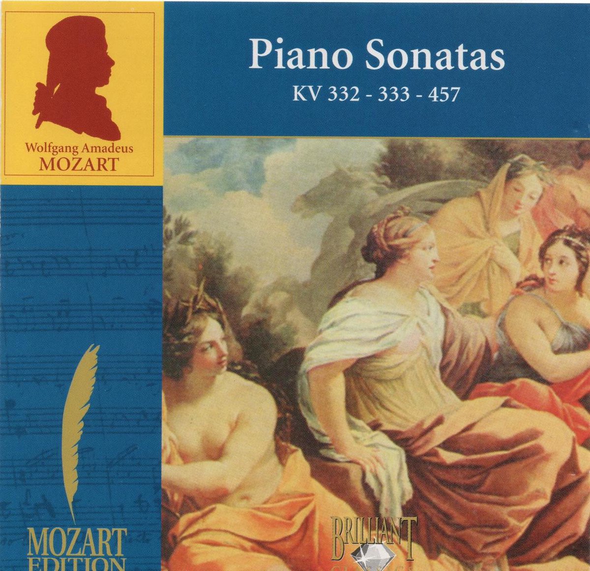 Mozart - Piano Sonatas Kv 332-333-457