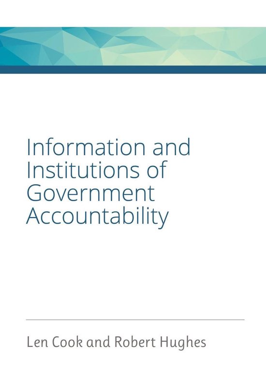The Information of Government - Information and Institutions ... - cover