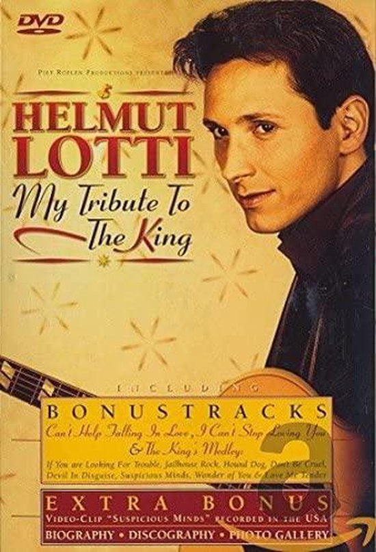 Cover van de film 'Helmut Lotti - My Tribute To The King'