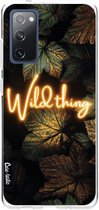 Casetastic Samsung Galaxy S20 FE 4G/5G Hoesje - Softcover Hoesje met Design - Wild Thing Print