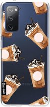 Casetastic Samsung Galaxy S20 FE 4G/5G Hoesje - Softcover Hoesje met Design - Coffee To Go Print