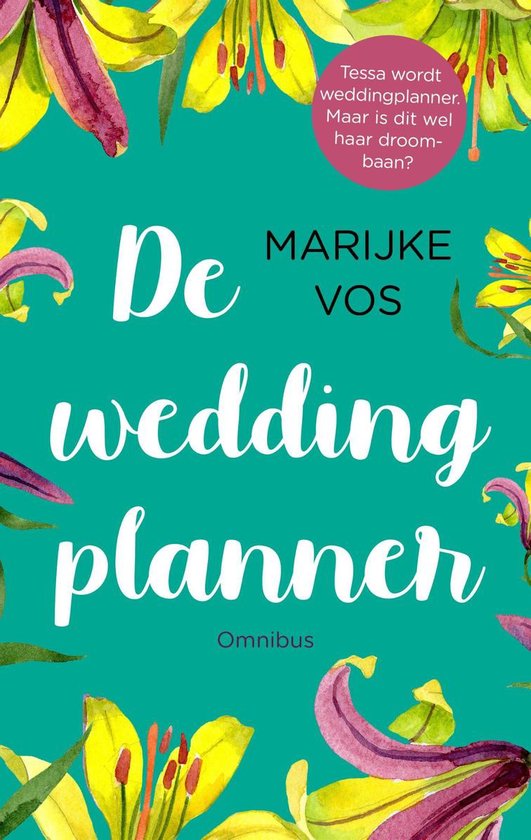 Boek cover De weddingplanner van Marijke Vos (Onbekend)