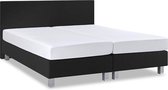 MioDormio Trento Boxspring met Bianco Pocketvering Matras - 160x200 cm - Zwart