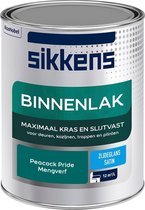 Sikkens Binnenlak - Verf - Zijdeglans - Mengkleur - Peacock Pride - 1 liter