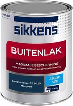 Sikkens Buitenlak - Verf - Zijdeglans - Mengkleur - Berlijnsblauw - T6.30.10 - 1 liter