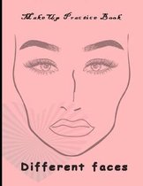 Makeup Practice Book Different Faces