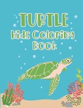 Turtle Kids Coloring Book