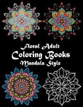 Floral Adult Coloring book Mandala Style