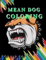 Mean Dog Coloring