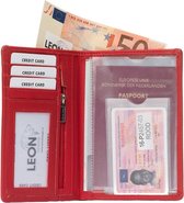 Paspoort hoesje - Paspoorthouder - Card holder - Travel - Paspoorthoes - Paspoort - Paspoort cover - Paspoort houder - Travel wallet - Paspoort portemonnee - Documentenmap - Reisdo
