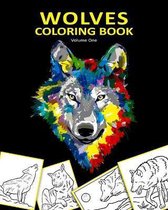 Wolves Coloring Book