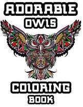 Adorable Owls coloring book