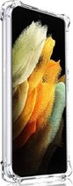 Samsung Galaxy S21/S30 Plus Transparant  Extra Stevig achterkant hoesje