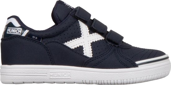 Munich Sneakers - Maat 30 - Unisex - navy/wit | bol.com