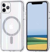 Apple iPhone 11 Pro TPU Backcover hoesje - Zilver