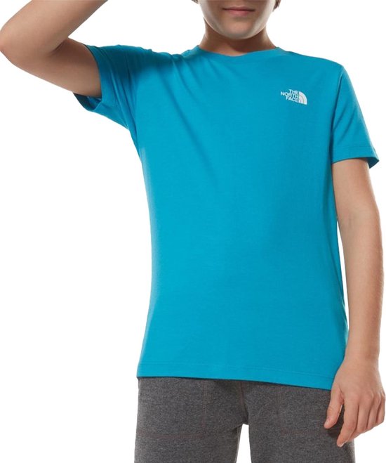 snijden Zich verzetten tegen pijnlijk The North Face The North Face Simple Dome T-shirt - Unisex - blauw | bol.com