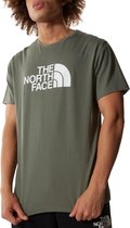 The North Face The North Face SS Easy T-shirt - Mannen - donkergroen - wit