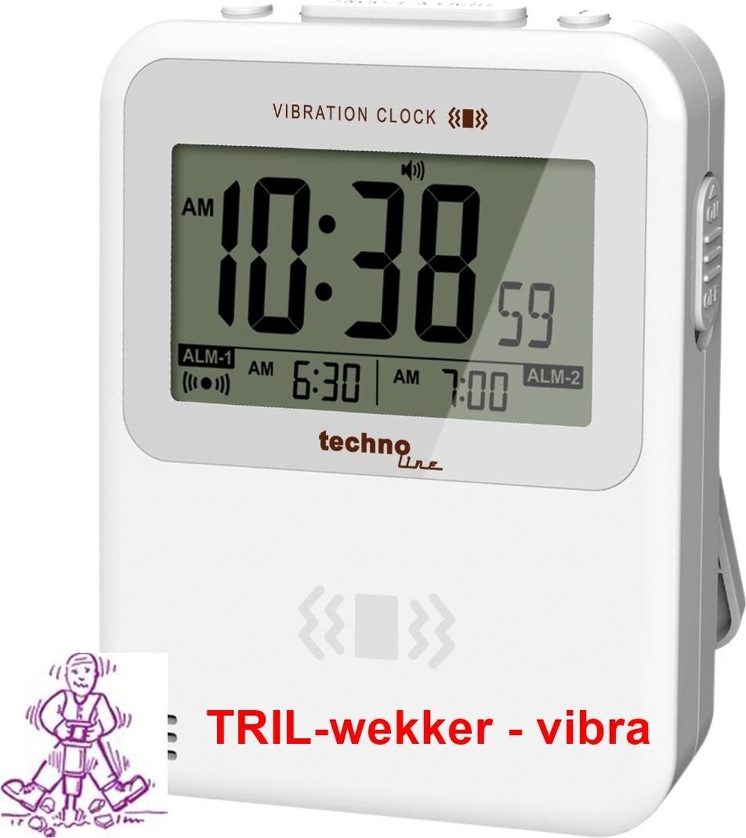 TECHNOLINE WT350 REISWEKKER met TRIL/VIBRA