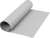 Faux Leather Papier , b: 50 cm,  350 g/m2, grijs, 1m