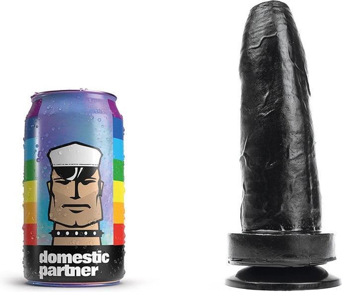 Domestic Partner - Dildo Dieter - Small - Zwart