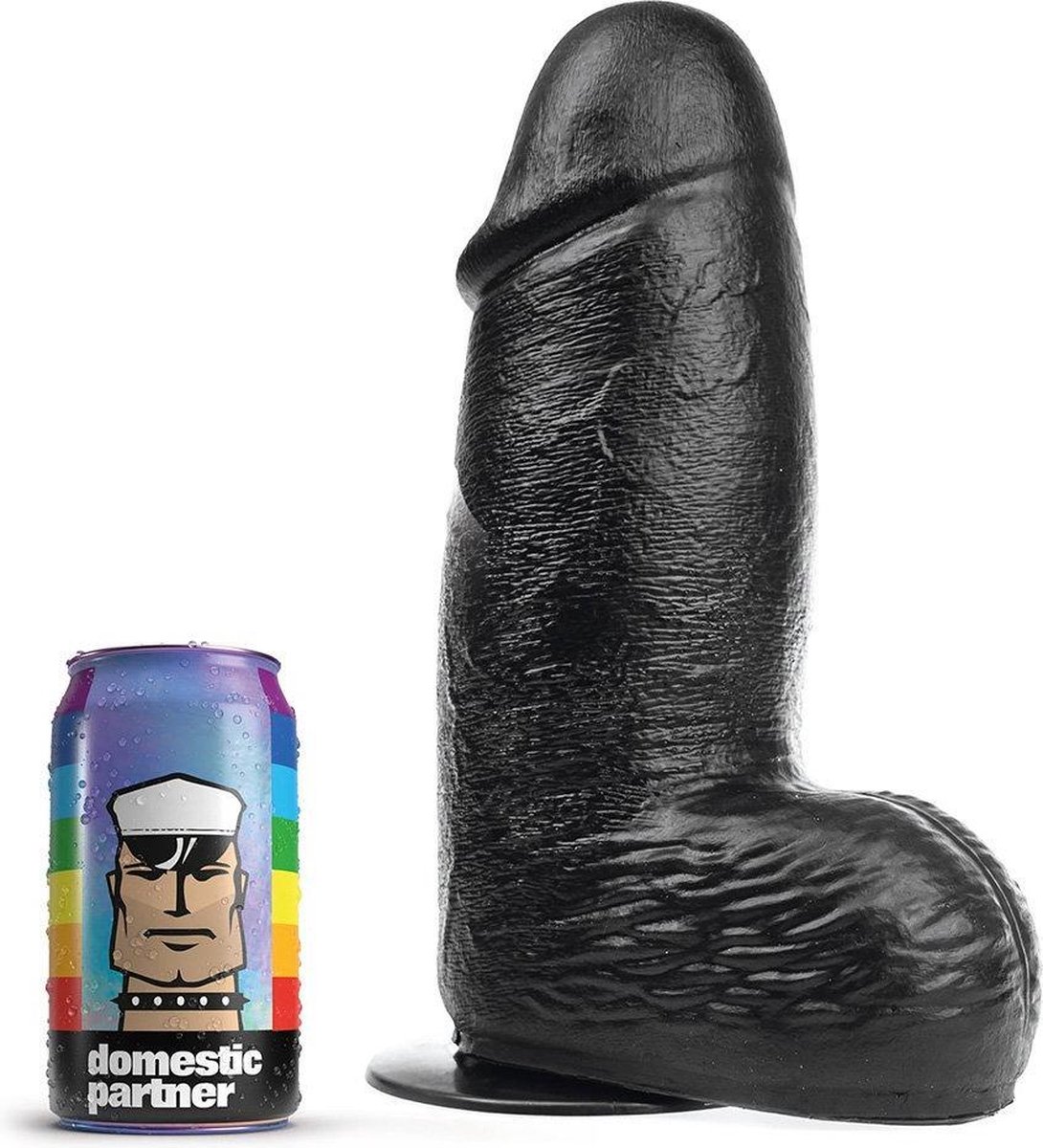 Domestic Partner - Dildo Hans - XL - Zwart