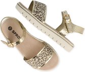 SPROX  meisjes sandaal combi GOUD 34