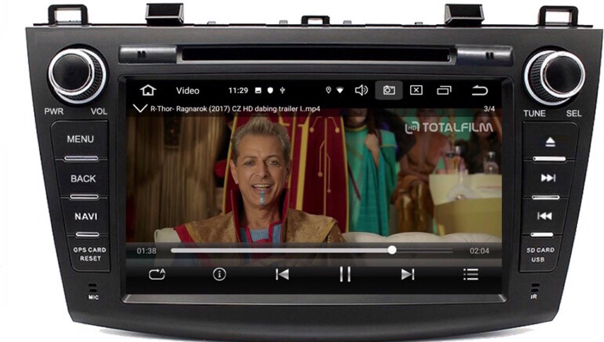 Mazda 3 2003-2009 Android 10 navigatie en multimediasysteem autoradio wifi bluetooth usb dvd speler 2+32GB - Merkloos