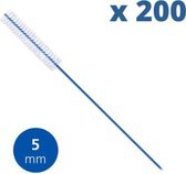 Lactona Interdentaal Ragers - Medium 5mm - Blauw - 200 stuks - Voordeelpakket