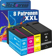 PlatinumSerie 8x inkt cartridge XXL alternatief voor Canon PGI-1500