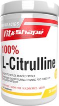 Fit&Shape 100% L-Citrulline poeder pot 100gram (met maatschep)  30 doseringen