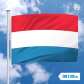 Vlag Luxemburg 200x300cm - Spunpoly