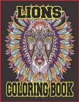 Lions Coloring Book