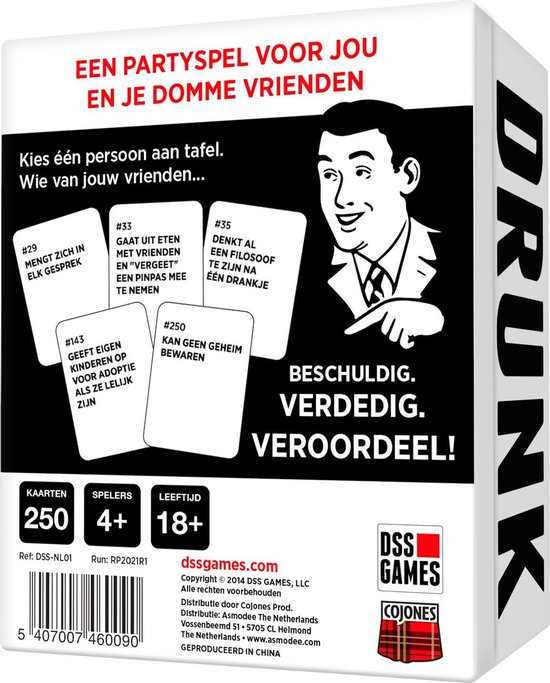 Drunk, Stoned or Stupid - Nederlandstalig Kaartspel, Games