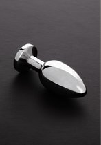 Jeweled Butt Plug BLACK - Large - Butt Plugs & Anal Dildos