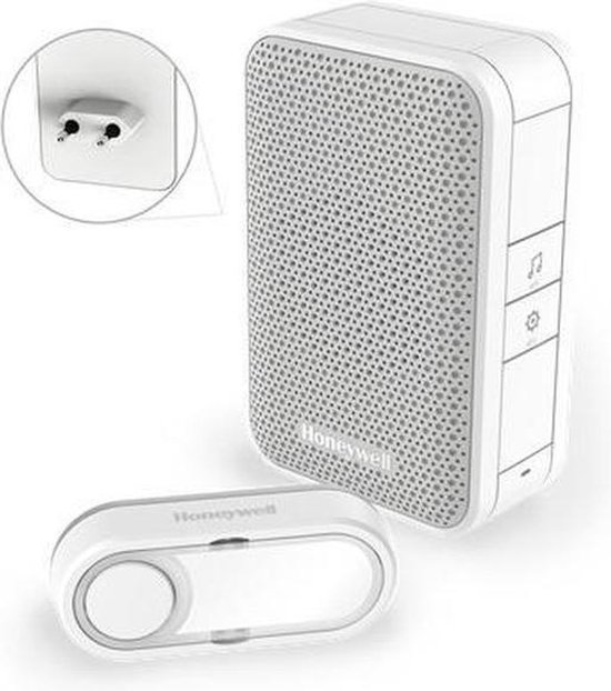 Honeywell DC315SP2 Draadloze Plugin deurbel en drukknop — afbeelding 2