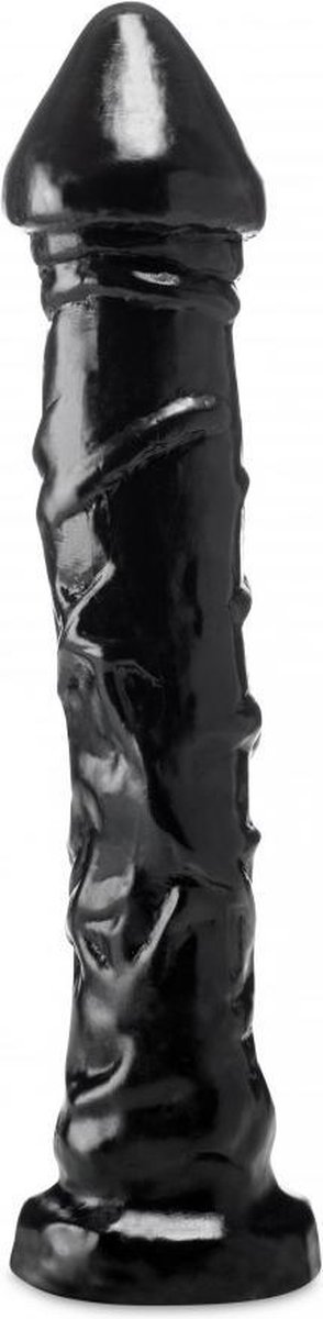 Goedkoopste XXLTOYS - Kennedy - Mega Dildo - Inbrenglengte 43 X 10 cm - Black - Uniek Design Realistische Dildo – Stevige Dildo – voor Diehards only - Made in Europe